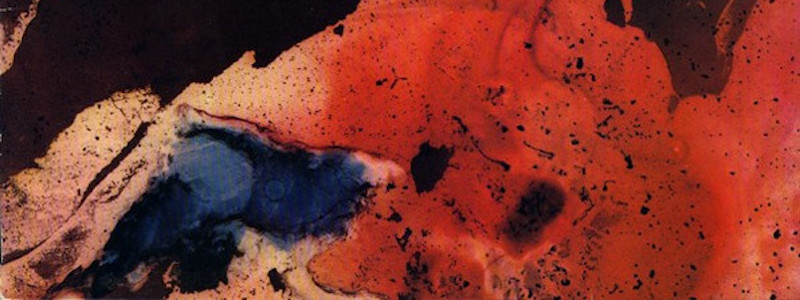 detail from an “A Rainbow In Curved Air” album cover